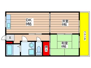 サンメゾン平針の物件間取画像